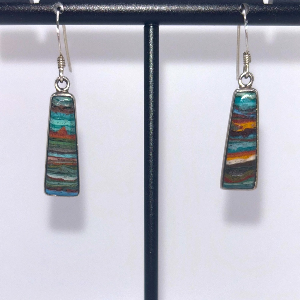 Multicolor Resin‎ Earrings
